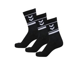 Hummel Hmlstripe Crew - Calzini Unisex, Confezione da 3 Paia