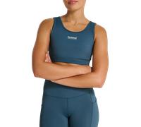Hummel Hiit Intensity Sports Top Blu S Donna