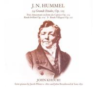 Hummel J.N./John Khouri 24 Grande Etudes Op. 125 (Khouri) (CD) Album