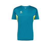 Hummel Maglia funzionale 'Authentic' blu ciano / grigio / canna / nero Uomo Hummel L blu ciano / grigio / canna / nero