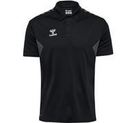 Hummel Authentic Functional Short Sleeve Polo Nero S Uomo
