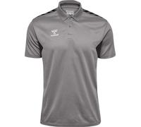 Hummel Authentic Functional Short Sleeve Polo Grigio L Uomo