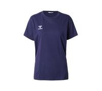 hummel Go 2.0 - Maglietta Sportiva da Donna a Maniche Corte per Sport, Fitness e Tempo Libero, Maglietta Basic in 100% Cotone Biologico, Materiale Elastico, Scollo Rotondo