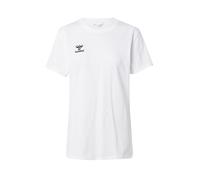 hummel Go 2.0 - Maglietta Sportiva da Donna, a Maniche Corte, per Sport, Fitness e Tempo Libero, Maglietta Basic in 100% Cotone Biologico, Materiale Elastico, Scollo Rotondo