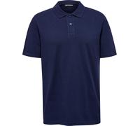Hummel Red Classic Short Sleeve Polo Blu L Uomo