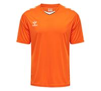 Hummel Maglia trikot 'Poly' arancione / nero / bianco Uomo Hummel XL arancione / nero / bianco