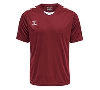 Hummel Maglia trikot 'Poly' bordeaux / bianco Uomo Hummel XL