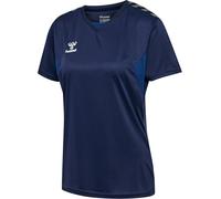 Hummel Authentic Pl Short Sleeve T-shirt Blu XL Donna