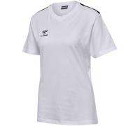 Hummel Authentic Co Short Sleeve T-shirt Bianco XL Donna