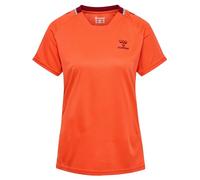 hummel Maglietta da Donna Hmlongrid Poly Jersey S/S
