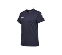 hummel Maglietta da donna Logo Training Manica corta Cotone Sport Top HMLGO NUOV