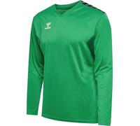 Hummel Authentic Pl Long Sleeve T-shirt Verde M Uomo