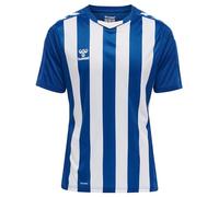 Hummel Core Xk Striped Short Sleeve T-shirt Blu 2XL Uomo