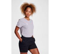 hummel Maglietta Donna Scollo Rotondo Logo Ricamato Regular Fit Sportivo