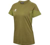 Hummel Travel Short Sleeve T-shirt Verde M Donna