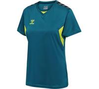 Hummel Authentic Pl Short Sleeve T-shirt Blu XL Donna