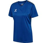 Hummel Authentic Pl Short Sleeve T-shirt Blu 2XL Donna