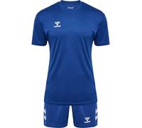 Hummel Logo Short Sleeve Set Blu XL