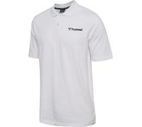 hummel Mover Polo da Uomo a Maniche Corte Classica per Sport e Uso Quotidiano, con Logo e Colletto Piatto, in Tessuto Piquet (Cotone/Poliestere)