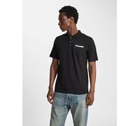 hummel Mover Polo da Uomo a Maniche Corte - Polo Classica - Polo per Lo Sport e la Vita Quotidiana - con Logo e Colletto Piatto - in Tessuto piqué (Cotone/Poliestere) - vestibilità Normale