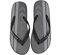 hummel Multi Stripe Flip Flop Unisex Athleisure Sandali & Poochuhe Con Traspirante, Nero, 38 EU