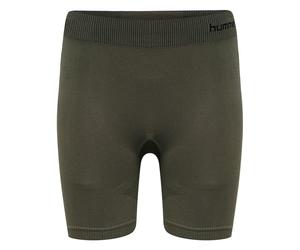 hummel Pantaloncini da Donna First Seamless TR SHT Tigh W