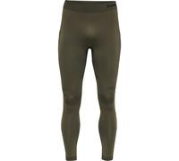 Hummel Pantaloncini intimi sportivi 'First' cachi / nero Uomo Hummel XS-S