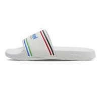 hummel Pool Slide RT, Sandali scorrevoli Unisex-Adulto, Bianco/Multicolore, 45 EU