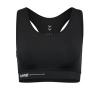 Hummel Reggiseno sportivo 'Pulse' nero / bianco Donna Hummel M