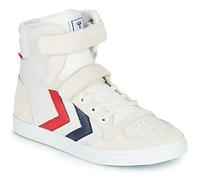 hummel Scarpe bambini SLIMMER STADIL LEATHER HIGH JR in Bianco 26