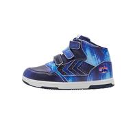 hummel Scarpe da Ginnastica Unisex per Bambini Camden High Jr, (Blu), 27 EU