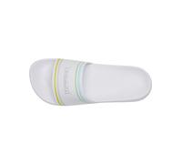 hummel Scivolo per Piscina Retro, Sandali Unisex-Adulto, Bianco/Multicolore, 40 EU