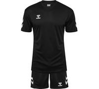 hummel Set Hmllogo Maglietta, Nero, L Unisex-Adulto