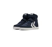 hummel Slimmer Stadil High Jr - Sneaker Unisex per Bambini, Colore: Blu, Vestito Blues., 30 EU