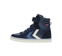 Hummel Slimmer Stadil Jr Sneaker a Collo Alto Unisex Bambini, Nero (Black Iris), 26 EU