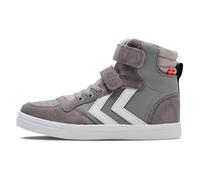 hummel Slimmer Stadil Leather High Jr, Scarpe da Ginnastica, Grigio-Alloy, 29 EU