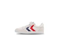 hummel Slimmer Stadil Leather Low Jr, Scarpe da Ginnastica, Bianco, 32 EU