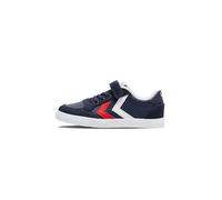 hummel Slimmer Stadil Leather Low Jr, Scarpe da Ginnastica, Peacoat, 33 EU