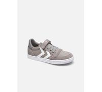 hummel, Slimmer Stadil Low Jr, Scarpe da Ginnastica Basse, Unisex - Bambini e ragazzi, Grigio (Frost Grey 2094), 28 EU
