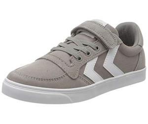 hummel, Slimmer Stadil Low Jr, Scarpe da Ginnastica Basse, Unisex - Bambini e ragazzi, Grigio (Frost Grey 2094), 31 EU