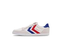 hummel Slimmer Stadil Low, Scarpe da Ginnastica Basse Unisex - Adulto, White Blue Red Gum 63 512 9228, 38 EU