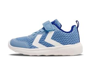 Hummel Sneaker Actus Ml con Chiusura in, Stile di Vita per Bambini, Blu Lichen, 21 EU