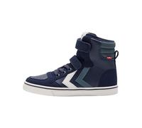 hummel Sneaker Unisex per Bambini Slimmer Stadil High Jr, Iris Nero, 28 EU
