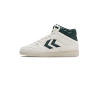 hummel Sneaker Unisex St Power Play Mid PL, Marshmallow Rain Forest, 39 EU