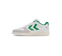 hummel St. Power Play PL, Scarpe da Ginnastica Unisex-Adulto, Bianco Verde, 40 EU