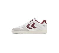hummel St. Power Play PL, Scarpe da Ginnastica Unisex-Adulto, White Windsor Wine, 44 EU