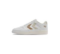 hummel St. Power Play Wmns Lzd, Scarpe da Ginnastica Donna, Bianco Osso Bianco Brillante, 38 EU