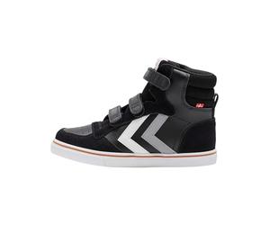 Hummel Stadil Pro Jr Scarpe da Ginnastica Unisex Bambini, Nero (Black), 28 EU