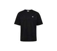 Hummel T-Shirt Spalla Cadente con Ricamo Logo Cotone