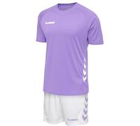 hummel Uomo Completo Doppio Set Tracciare Suit, Viola/Bianco, XL Eu